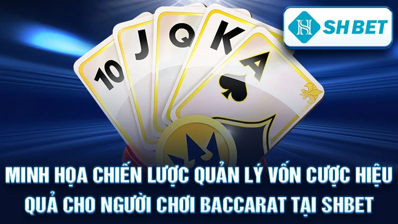 Minh họa chiến lược quản lý vốn cược hiệu quả cho người chơi baccarat tại SHBET